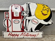 Plaque émaillée ESSO ESSOBOY