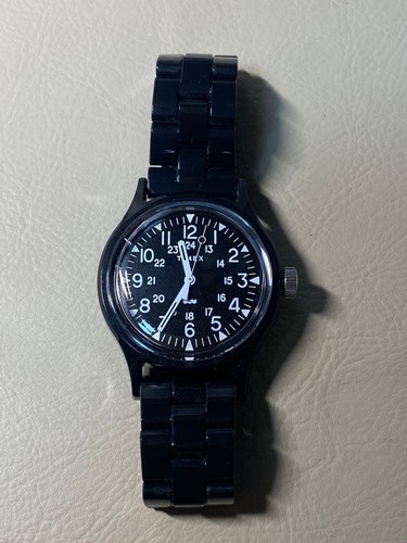 Timex black quartz - quartz, watch