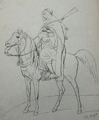 Dessin ancien original - ancien,