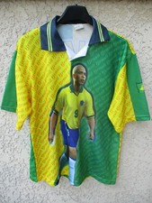 Maillot BRÉSIL BRASIL RONALDO n°9 collection shirt jersey vintage maglia S