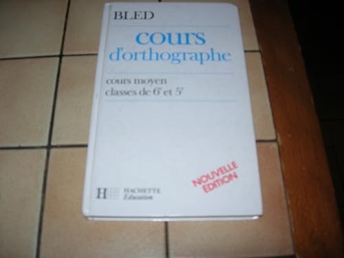 Cours orthographe - cours,
