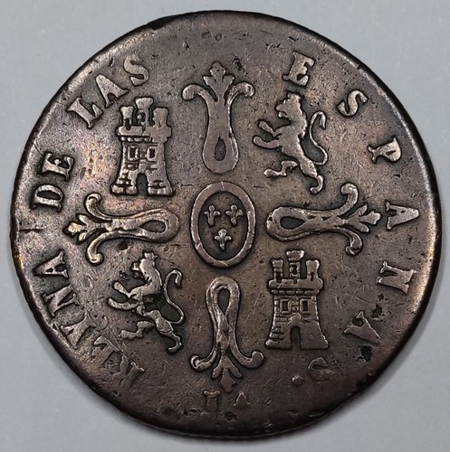 Rare monnaie maravedis - 8,