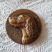 Médaille De Bronze SETTER ET OIE 5CM 80G