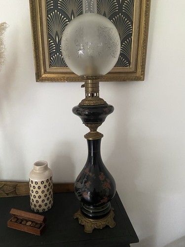 Ancienne grande lampe - grande,