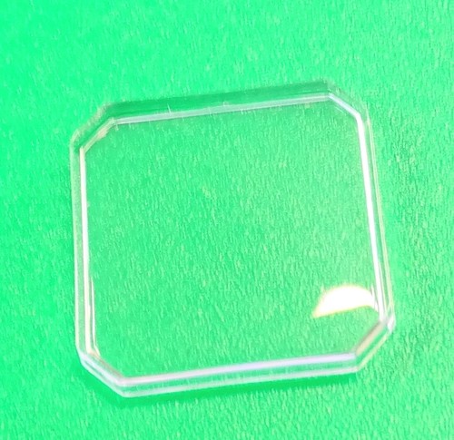 Verre montre octogonale x - montre,