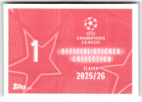 Topps 2025 2026 autocollant - topps, de