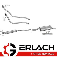 Echappement silencieux pour