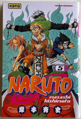 Manga naruto tome 5 - naruto,