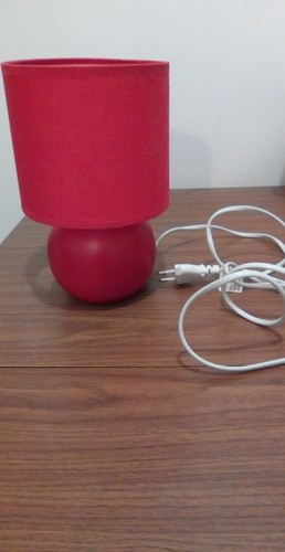 Lampe boule rouge - boule,