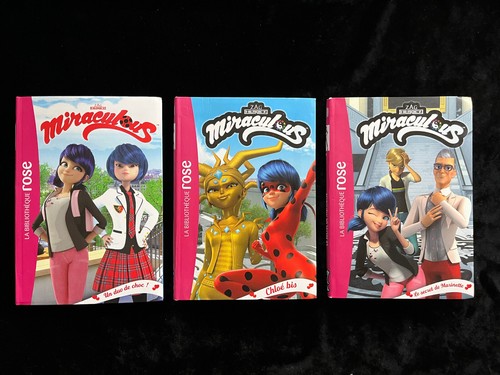 Miraculous lot de 3 livres - miraculous,
