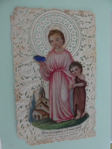 Image pieuse canivet dentelle - pieuse,