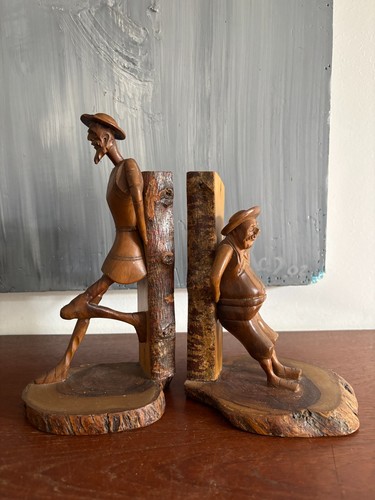 Serre livres bois - serre-livres, en