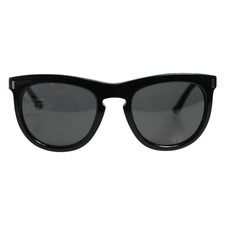 Lunettes Dolce & Gabbana DG4281 Noires À Monture Ronde En Plein Cadre RRP 420USD