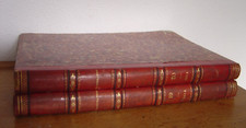 Reliure de la revue l'ILLUSTRATION 1852 avec 52 numéros 2 volumes 1600 gravures