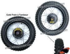 Roue Avant Axe 12mm Noire