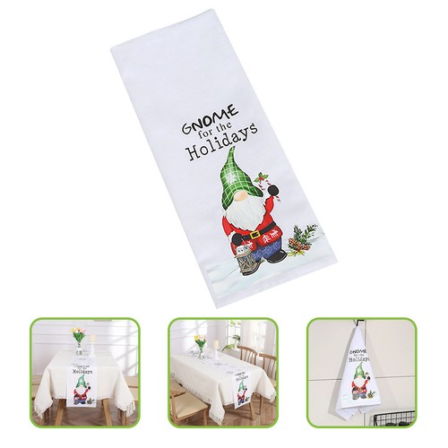 Serviette main de noël - à,