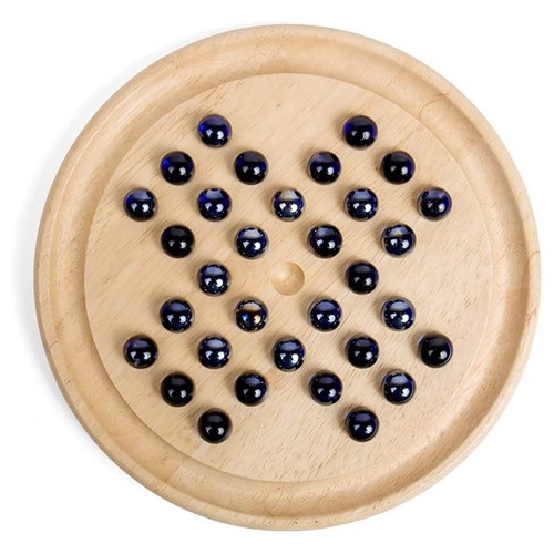 Bigjigs toys solitaire board - bigjigs,