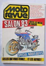 MAGAZINE MOTO REVUE SALON 1983