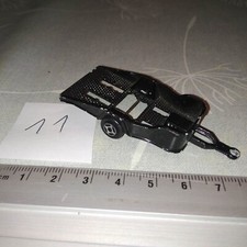 vintage MAJORETTE [11]   - remorque noire pour voiture