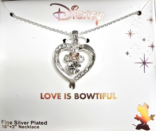 Disney fin plaque argent - fin,
