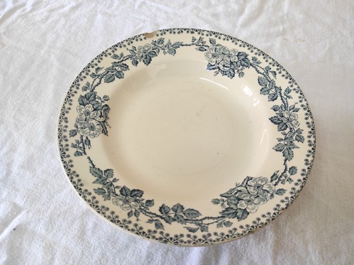 Ancienne assiette creuse - ancienne,