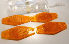 NOS 4 Vintage ULO 509 bicycle wheel reflector set 70s 80s K10187