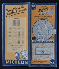 Carte MICHELIN 79 BORDEAUX