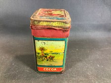 Ancienne petite boite en tole de cacao KLAUS vintage début 20ème