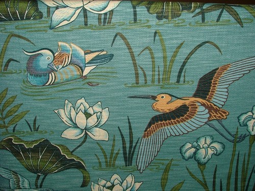Japonais eau lily oiseaux - japonais, et