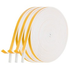 Joint Fenetre Isolation Joint Porte Mousse Adhésif 3 Rouleaux 6mm x 3mm x 5m ...