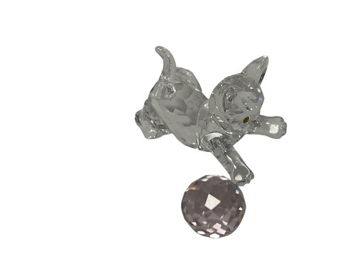 Figurine swarovski 631857 chat - figurine,