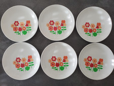 Lot de 6 assiettes creuses en