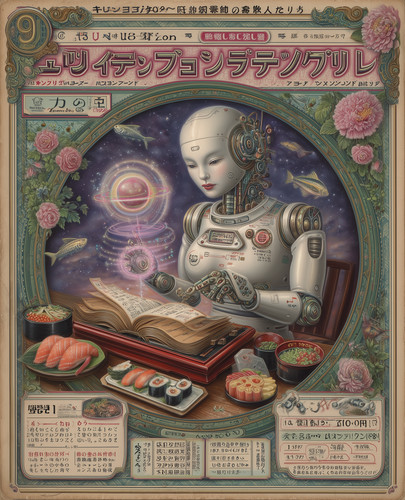 Robot sushi chef - chef, a