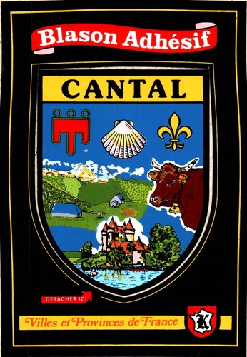 Carte postale blason - carte,