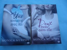MILADY GRAND FORMAT -- MONICA MURPHY - UNE SEMAINE AVEC LUI + 2 MOIS SANS ELLE