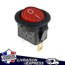 INTERRUPTEUR A BASCULE ROUGE