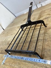 N. 2 Outil ancien￼ Grille  cheminée barbecue Porte casserole Poêlon Forgé 19eme