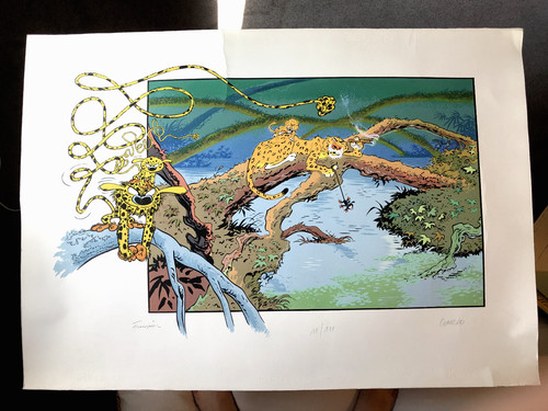 Franquin conrad serigraphie - conrad,