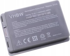 Batterie pour Apple Powerbook G4 a1078 m9325g/a m9325j/a a1148 - 4400 mAh