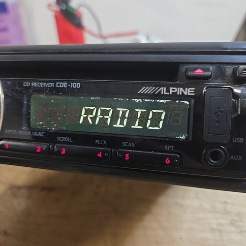 Alpine cde 100 - cde-100, and