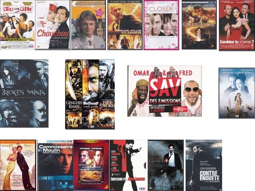 Lot dvd films 3 - lot,