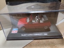 talbot simca samba cabriolet 1/43 ixo altayz neuve en boite blister