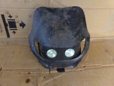 bulle plaque phare adaptable gilera gsm enduro ktm husqvarna