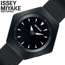 Montre unisexe ISSEY MIYAKE ROKU série NYAM002 KONSTANTIN GRCIC noire NEUVE JP