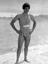 Mark Spitz aux Jeux Olympiques de Munich, Allemagne, années 1970 (45 x 60 cm)