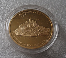 MEDAILLE du Mont Saint-Michel - Histoire de France, diamètre 30 mm