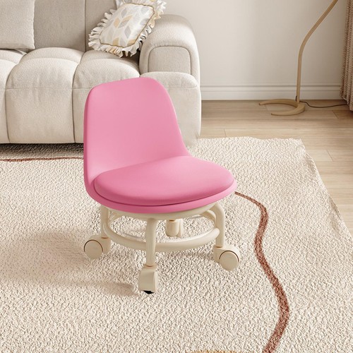 Tabouret bas roulettes - bas,