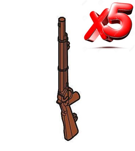 Playmobil fusils accroche - x5,