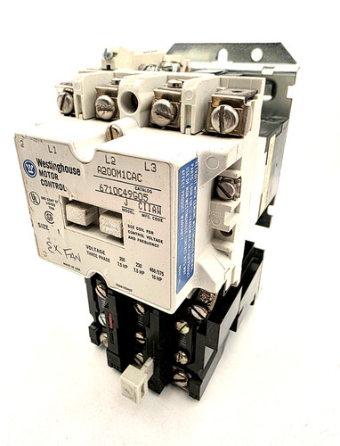 Westinghouse motor control - motor,