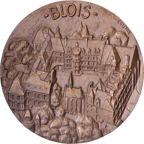 France médaille château de - médaille,,